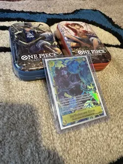 One Piece Mini Tins Vol 2 + kuma Op12-119 SEC - Image 1