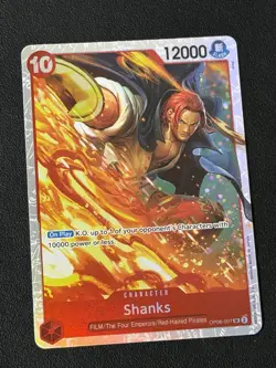 One Piece TCG Wings of Captain - Shanks SR OP06-007 English - Image 1
