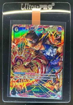 2025 One Piece Carrying On His Will Sabo SEC #OP13-120 - Image 1