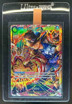 2025 One Piece Carrying On His Will Sabo SEC #OP13-120 - Image 1