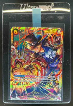 2025 One Piece Carrying On His Will Sabo SEC #OP13-120 - Image 1