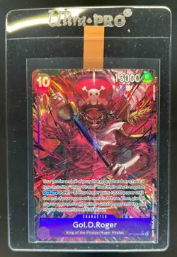 2025 One Piece Carrying On His Will Gol D Roger Alt Art #OP13-064 - Image 1
