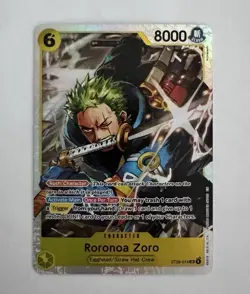 One Piece Stater Box 29 Roronoa Zoro SR ST29-014 Foil English - Image 1