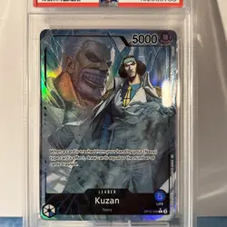One Piece 2025 OP12-LEGACY of the Master Alternate Art #040 Kuzan, PSA 10 - Image 4