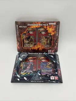 One Piece Illustration Box Vol 5 and Vol 6 Lot IN HAND Brand New Sealed - Image 1