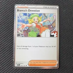 Bianca's Devotion 142/12 HOLO Play! Pokemon Prize Pack Series 7 Stamped (NM) - Image 1