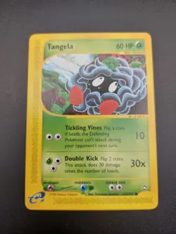 Pokemon Card Tangela 112/147 common Aquapolis LP - Image 2
