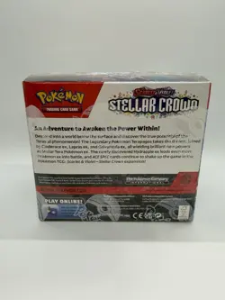 Pokemon TCG Stellar Crown Booster Box - Factory Sealed (36 Packs) - Image 4