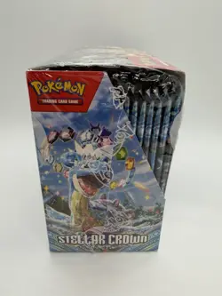 Pokemon TCG Stellar Crown Booster Box - Factory Sealed (36 Packs) - Image 5
