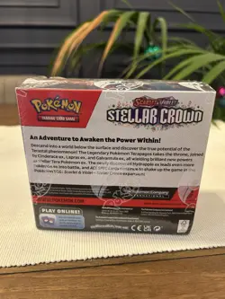 Pokemon TCG Stellar Crown Booster Box 36 Packs Brand New and Factory Sealed! ✅ - Image 3