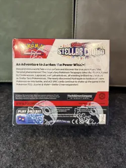 Pokemon TCG Stellar Crown Booster Box - 36 Packs - Factory Sealed - Image 2