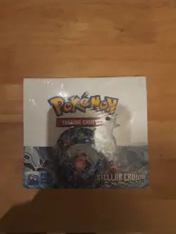 Pokemon TCG Stellar Crown Booster Box 36 Packs Brand New and Factory Sealed! - Image 1