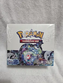 Pokemon TCG Stellar Crown Booster Box (Factory Sealed) 36 Packs - Image 1