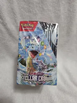 Pokemon TCG Stellar Crown Booster Box (Factory Sealed) 36 Packs - Image 3