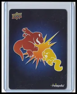 Upper Deck Neopets Battledome TCG Shoyru Yellow Foil Exclusive Promo Card - Image 2