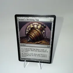 Magic: The Gathering Artifact Sensei's Divining Top Regular Card - Image 1