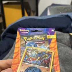 Pokemon TCG XY Steam Siege Booster Pack with Lucario Promo Card & Coin Sealed - Image 4