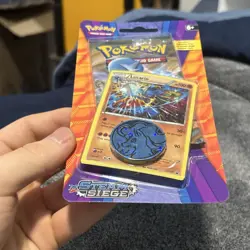 Pokemon TCG XY Steam Siege Booster Pack with Lucario Promo Card & Coin Sealed - Image 5