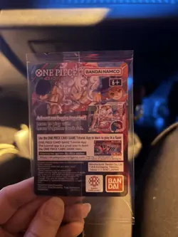 One Piece College Basketball US Voyage Luffy Card IN HAND - MINT - UNOPENED - Image 3