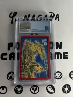 CGC 7.5 (8) Pokemon Japanese Carddass 1996 156 Blastoise Trainer Card Bandai - Image 2