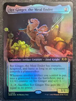 Syr Ginger, the Meal Ender - Foil Extended - Wilds of Eldraine (MTG) - Image 1