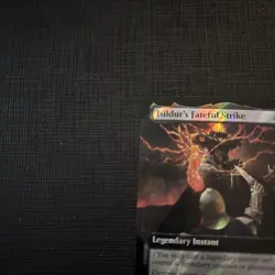 Isildur's Fateful Strike (Extended Art) (Surge Foil) Lord of the Rings 767 NM - Image 5