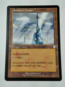 Darksteel Citadel (Retro Frame) Commander: the Brothers' War Regular - Image 1
