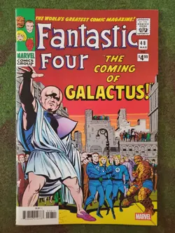 FANTASTIC FOUR 48 FACSIMILE EDITION Marvel 1st App Galactus Silver Surfer - Image 1
