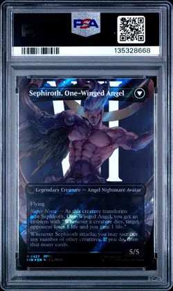 2025 #0527 SEPHIROTH, FABLED SOLDIER/SEPHIROTH, ONE-WINGED ANGEL PSA 10 - Image 2