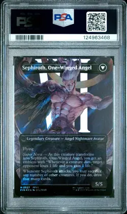 2025 #0527 SEPHIROTH, FABLED SOLDIER/SEPHIROTH, ONE-WINGED ANGEL PSA 10 - Image 2