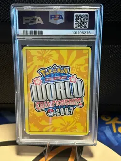 2007 Jolteon Gold Star (Tom Roos) World Championship 101/108 PSA 8 - Image 2