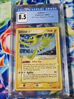Jolteon Gold Star 101/108 EX Power Keepers Holo Ultra Rare Vintage CGC 8.5 - Image 1