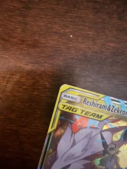Pokemon TCG Sun & Moon Cosmic Eclipse Reshiram & Zekrom GX Tag Team Card 157/236 - Image 3