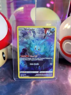 Manaphy GG06/GG70 Pokemon TCG SW&SH Crown Zenith Ultra Rare Holo NM - Image 1