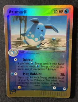 Azumarill 30/100 Reverse Holo Uncommon EX Sandstorm Pokemon - Image 2