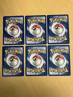 Vintage WOTC Pokemon TCG Gym Heroes Gym Challenge Erika’s Lot of 6 - Image 2