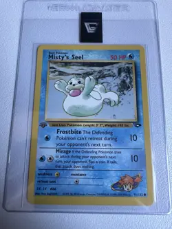 Misty’s Seel 1st Edition Gym Challenge 91/132 WOTC Vintage Pokemon - Image 1