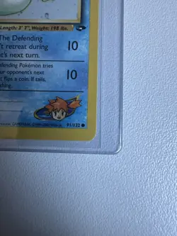 Misty’s Seel 1st Edition Gym Challenge 91/132 WOTC Vintage Pokemon - Image 5