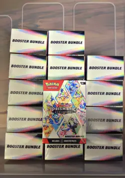 Lot of 15 - Pokemon TCG Prismatic Evolutions Booster Bundle SEALED - SHIPS NOW - Image 1