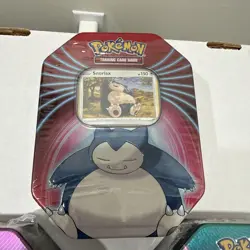 🔥 Lot of 3 Pokemon Tin Set Snorlax Mimikyu Darkrai Sealed RARE TINS (2021!)🔥 - Image 2
