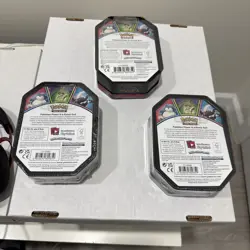 🔥 Lot of 3 Pokemon Tin Set Snorlax Mimikyu Darkrai Sealed RARE TINS (2021!)🔥 - Image 5