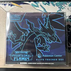 Mega Evolutions Phantasmal Flames Pokemon Center ETB Sealed - Image 1