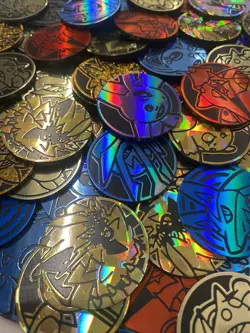 LOT OF 5 Pokemon Official TCG coins *no duplicates* - Image 2