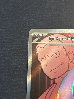 Pokemon TCG Team Rockets Mewtwo EX 213/182 Destined Rivals English - Image 2