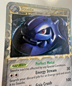 Steelix Prime Holo 87/95 HS Unleashed 2010 LP Pokemon TCG - Image 2