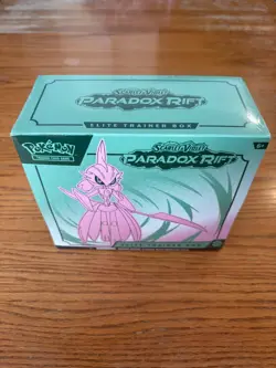 Pokemon Paradox Rift Elite Trainer Box ETB Iron Valiant Brand New Factory Sealed - Image 1