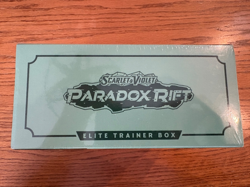 Pokemon Paradox Rift Elite Trainer Box ETB Iron Valiant Brand New Factory Sealed - Image 3