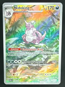B. 2023 Pokemon Gaming SV 151 - MEW EN Nidoking #174/165 - Image 1