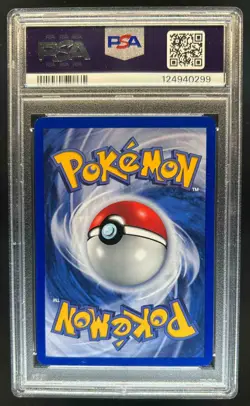 1999 Pokemon Wizards Black Star Promos Entei #34 PSA 9 - Image 2