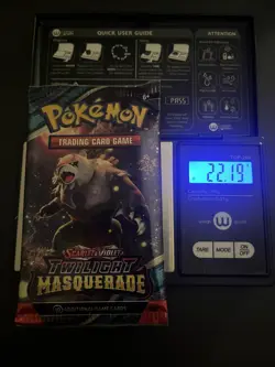 (VERY HEAVY) 22.19g Pokemon TCG Twilight Masquerade Booster Pack (SEALED)✅ - Image 1